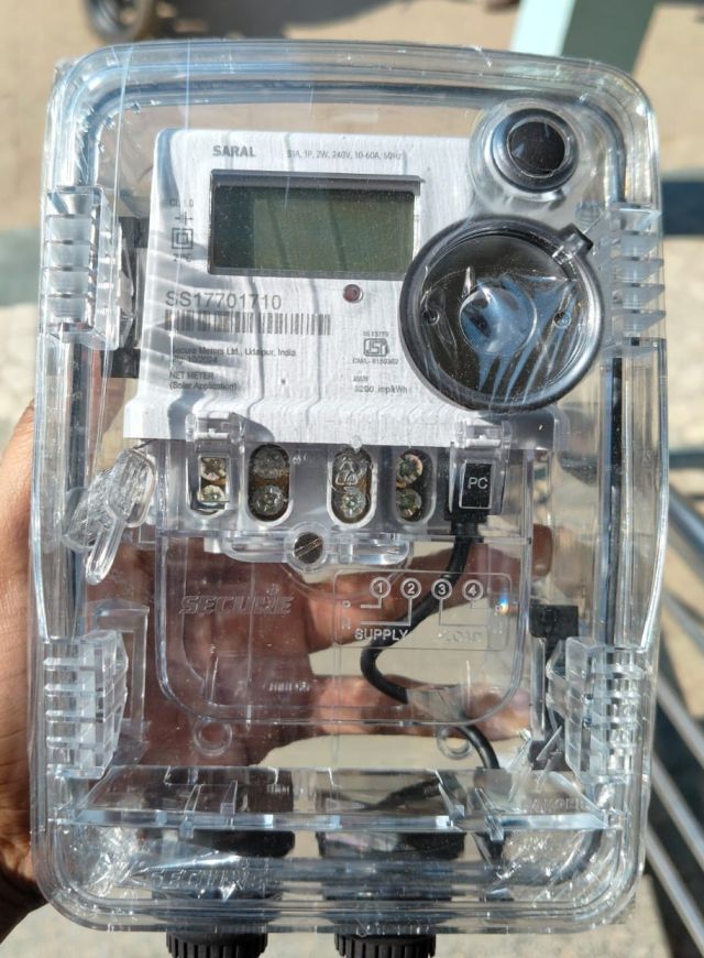 Solar Net Meter Single phase